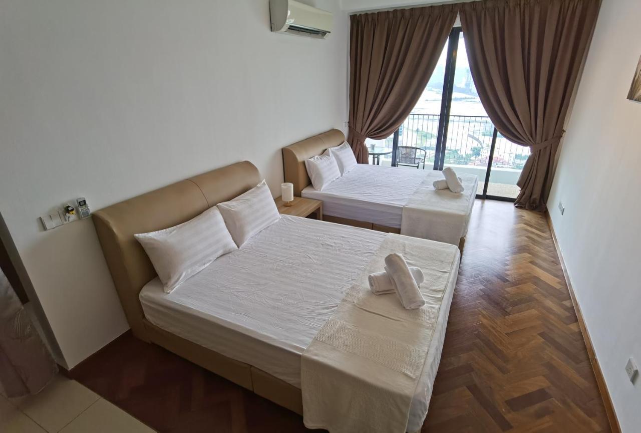 Landmark Stunning High Floor Coast View Studio #Netflix #Fast Wifi Tanjung Tokong Exteriér fotografie