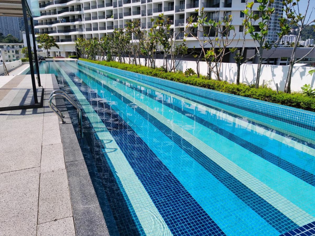Landmark Stunning High Floor Coast View Studio #Netflix #Fast Wifi Tanjung Tokong Exteriér fotografie